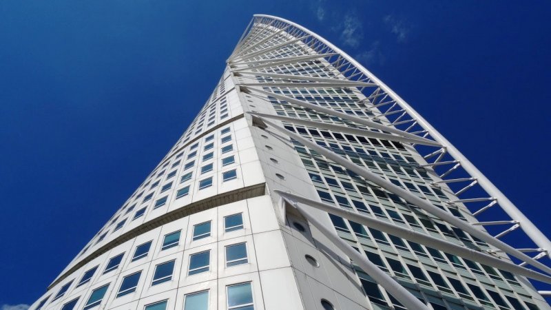Dünyanın ilk burgu gökdeleni: Turning Torso