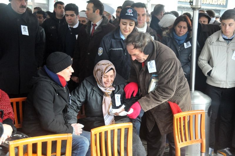 Şehit polis Kenan Kumaş için tören düzenlendi