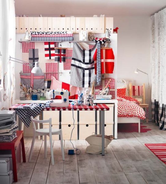 Birbirinden renkli hobi odası tasarımları 