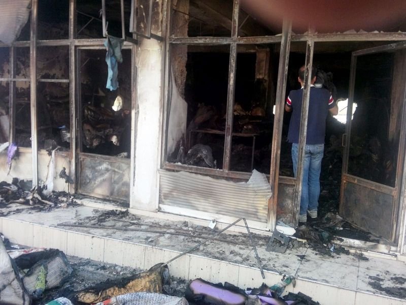 Diyarbakır Silvan savaş alalına döndü