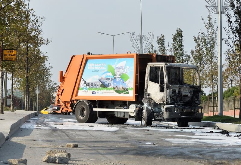 İstanbul'da Kobani eylemleri