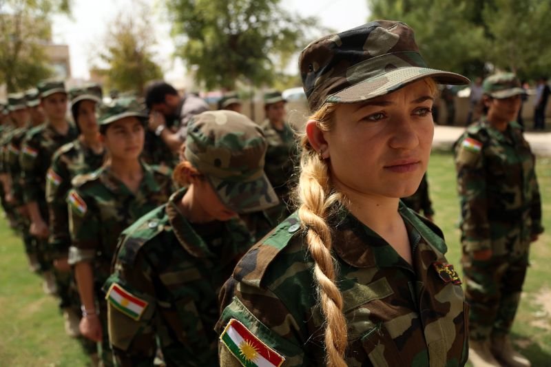 Ezidi Kadınlar IŞİd E Karşı Silahlandı