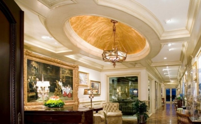 En modern tavan dekorasyonları