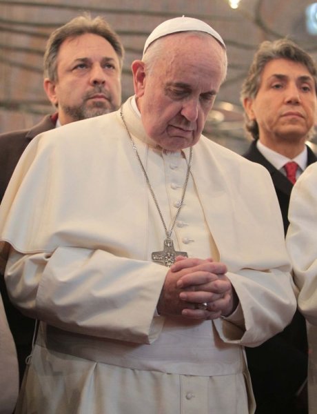Papa Franciscus  Sultanahmet'te