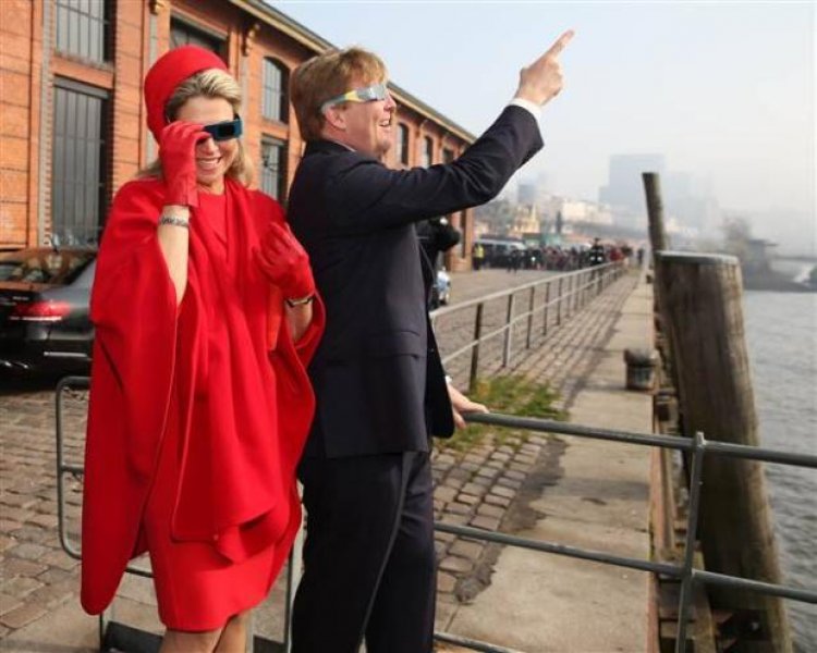 Dünyadan Güneş tutulması manzaraları