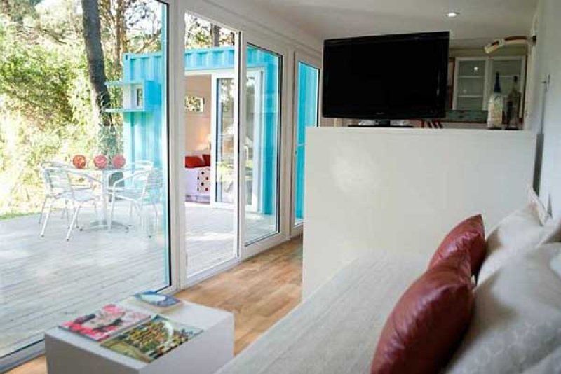 Muhteşem dekorasyonlarıyla konteyner evler 