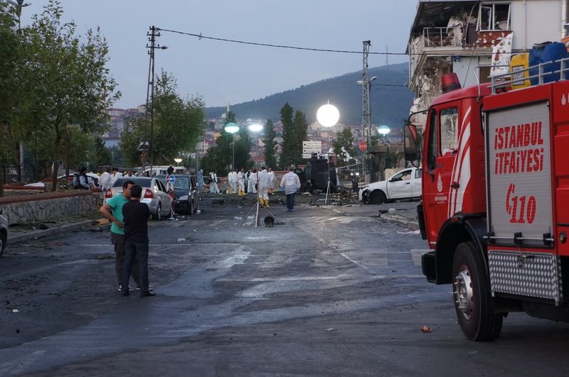 Sultanbeyli'de polis merkezine saldırı