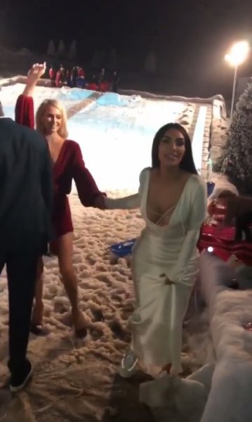 Kim Kardashian'ın ev partisi 