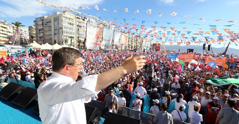Başbakan Davutoğlu'nun İzmir mitingi