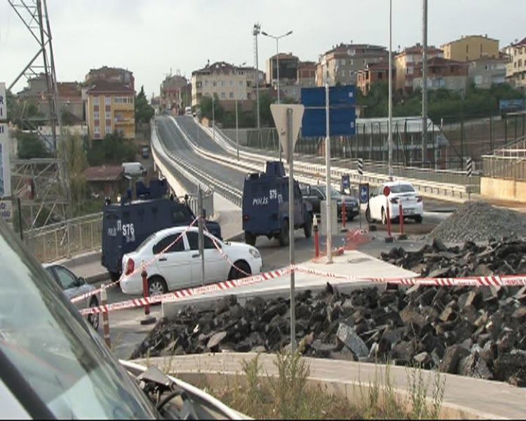 Sultanbeyli'de polis merkezine saldırı