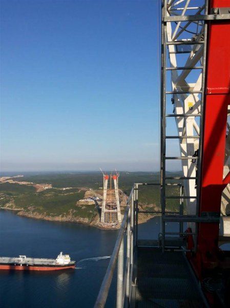 3. köprünün ayakları tamamlandı