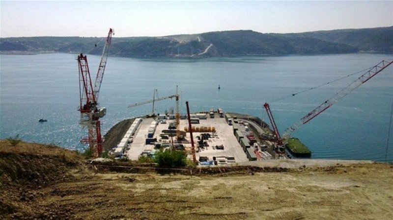 3. köprünün ayakları tamamlandı