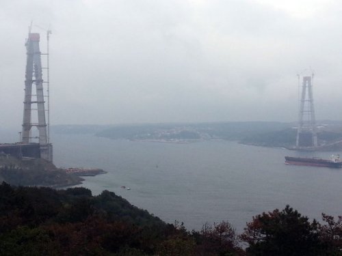 3. köprünün ayakları tamamlandı