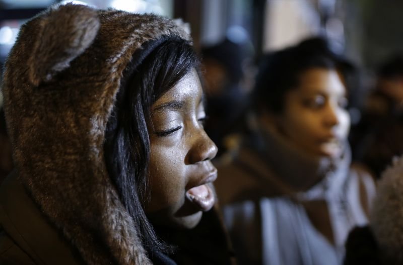 ABD'de öldürülen polis memurları için anma töreni