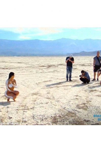 Kim Kardashiançöle düştü