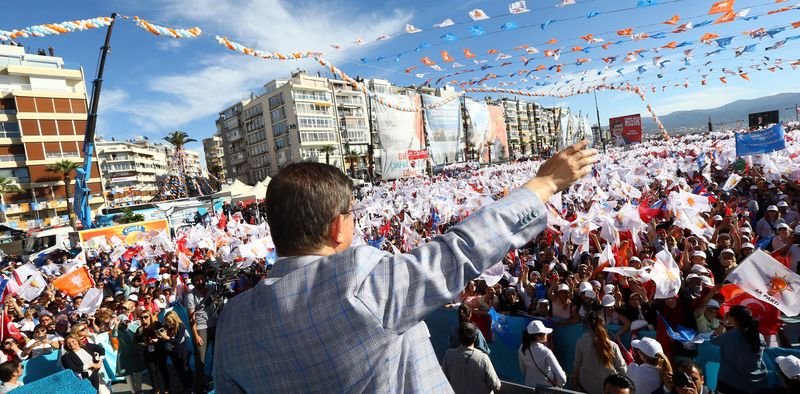 Başbakan Davutoğlu'nun İzmir mitingi