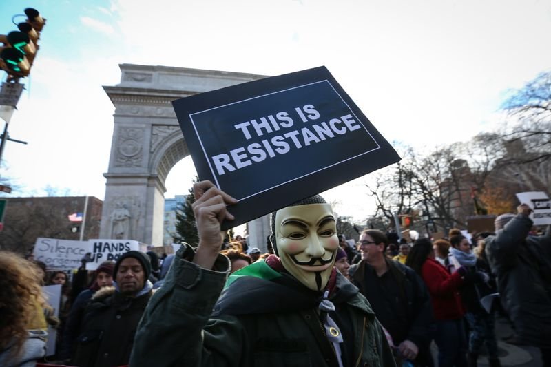 ABD'de polis şiddeti eylemi