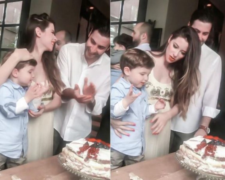 Güzel oyuncu İpek Usta doğum için gün sayıyor