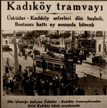 İstanbul'un tramvaylı yılları