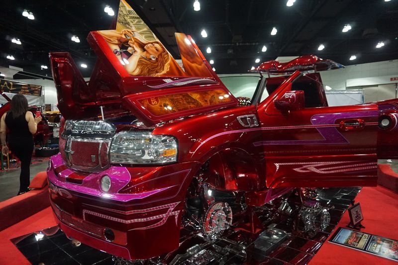 ABD’de modifiye araç fuarı