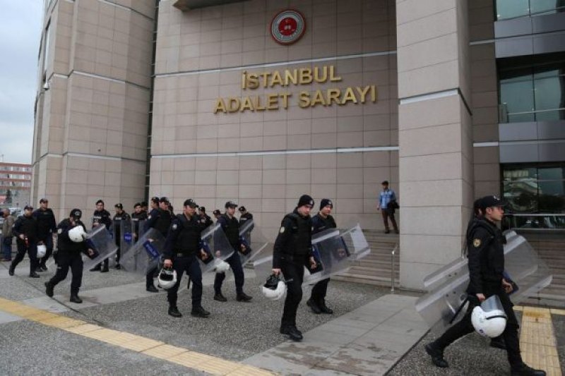 Özel Harekat Çağlayan Adliyesi'nde