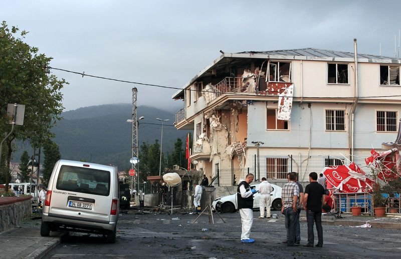 Sultanbeyli'de polis merkezine saldırı