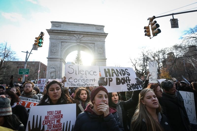 ABD'de polis şiddeti eylemi