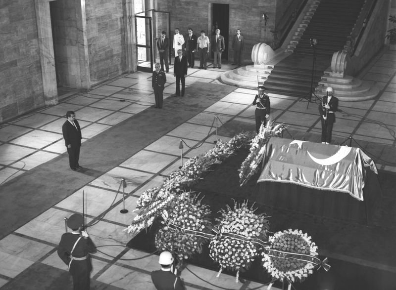 8.Cumhurbaşkanı Turgut Özal'dan kareler