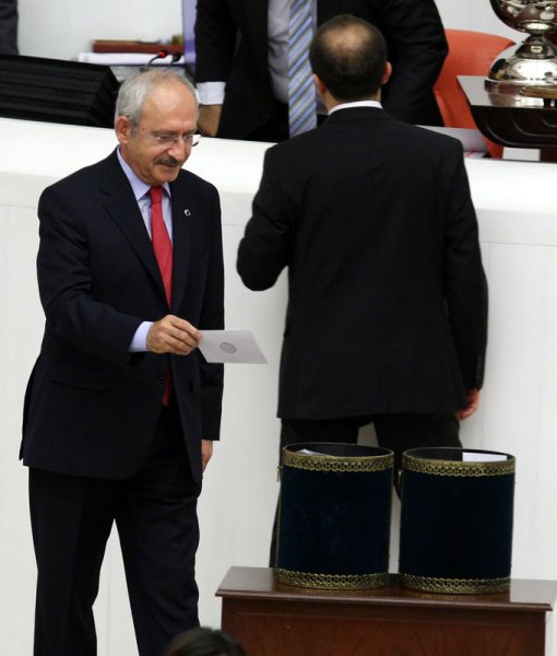 Meclis Genel Kurulu'nda yapılan oylamadan görüntüler