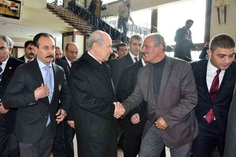 Devlet Bahçeli Tunceli'de