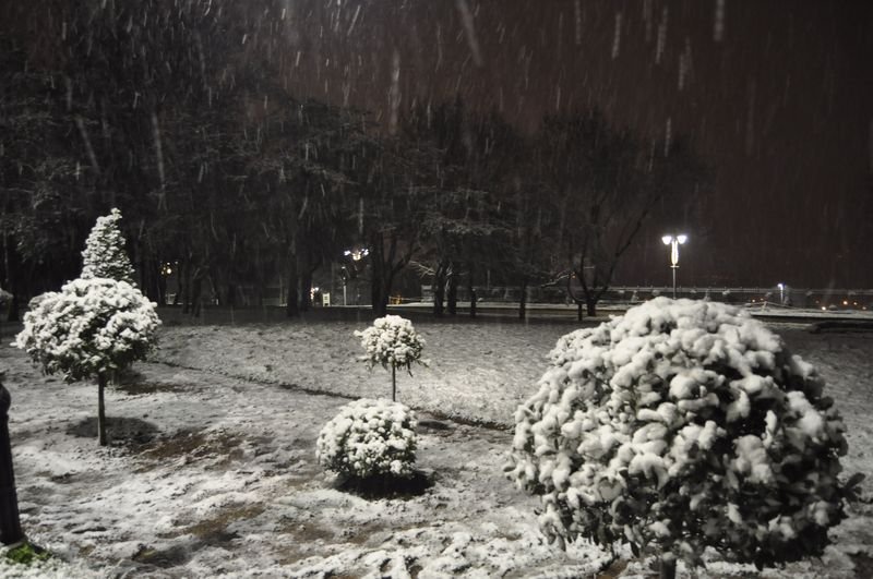 İstanbul'da kar yağışı etkili oldu