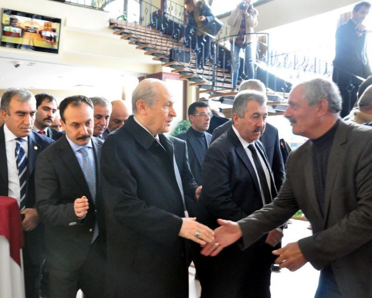 Devlet Bahçeli Tunceli'de