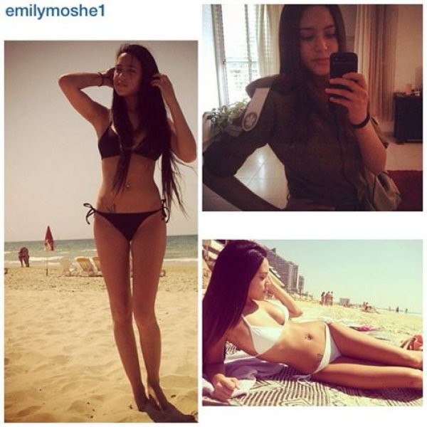 İsrailli kadın askerler