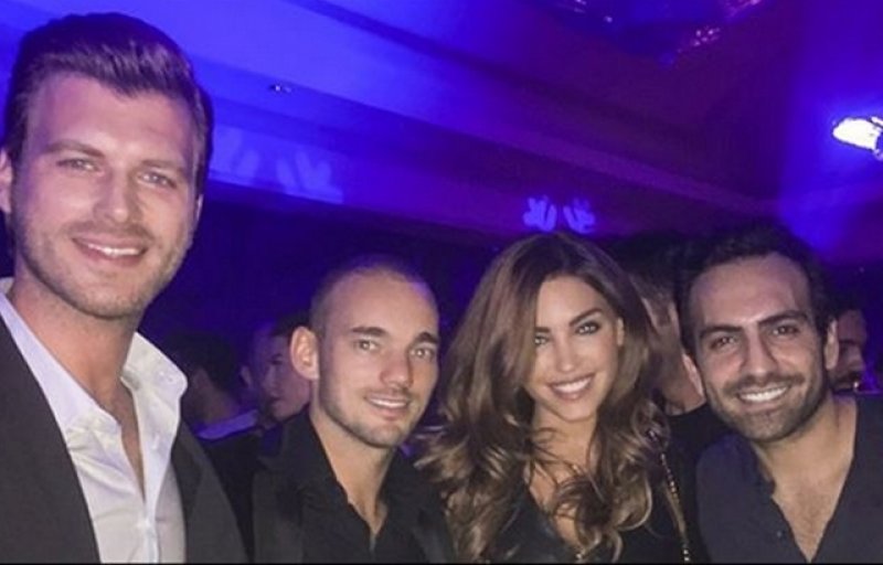 Sneijder oğlunun adını dövme yaptırdı