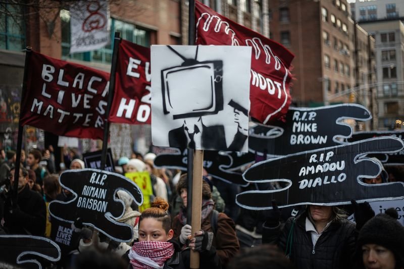 ABD'de polis şiddeti eylemi