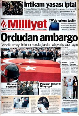 15 yıl önceki 28 Şubat manşetleri