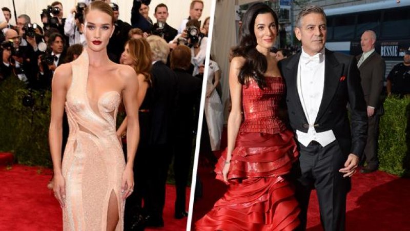 Met Gala'da şıklık yarışı