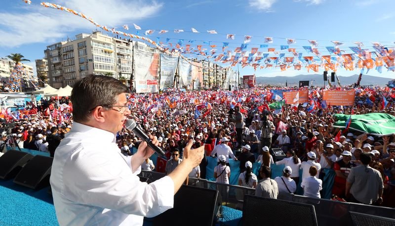Başbakan Davutoğlu'nun İzmir mitingi