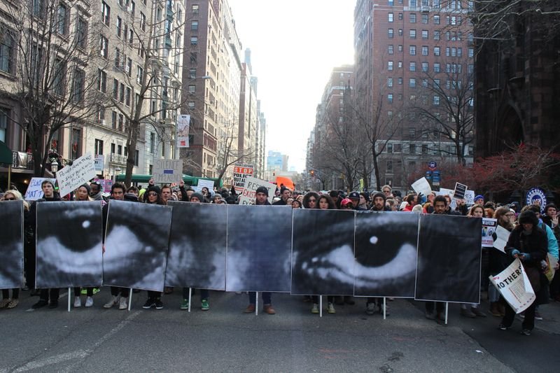 ABD'de polis şiddeti eylemi
