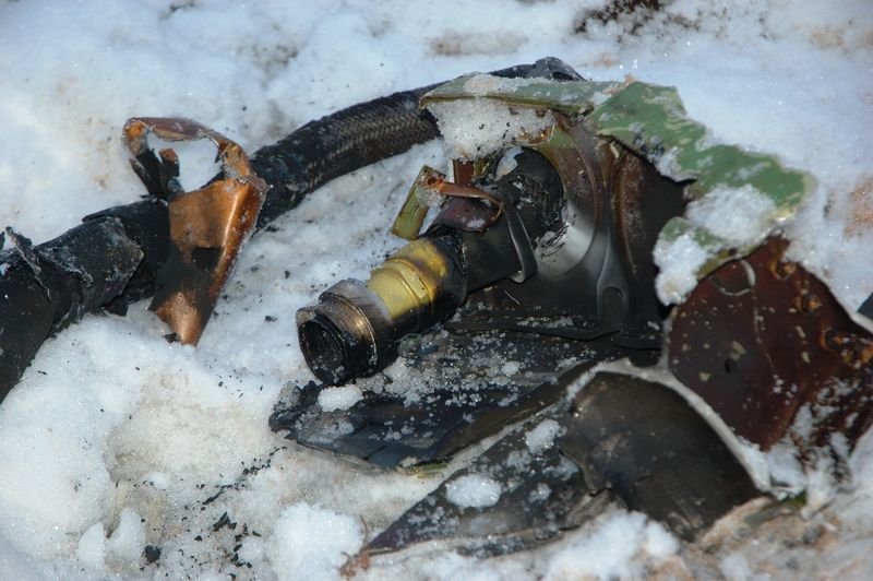 Malatya'daki uçak kazasından ilk görüntüler