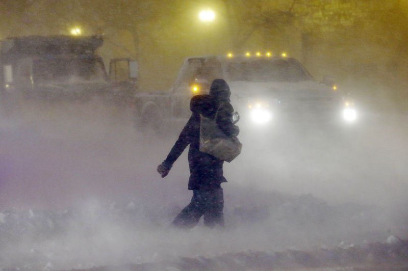 Amerika'da kar fırtınası Boston'u vurdu