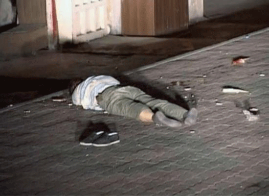 Çin'de dehşet fotoğrafları