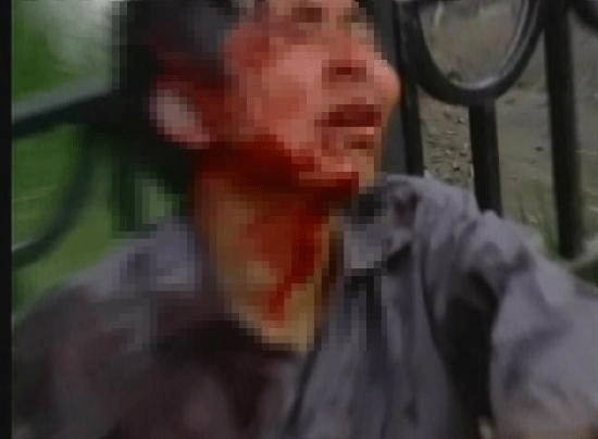 Çin'de dehşet fotoğrafları