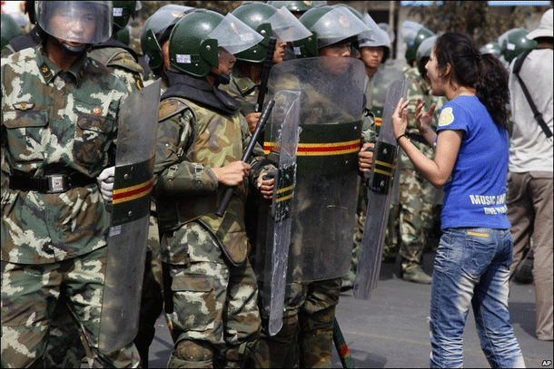 Çin'de dehşet fotoğrafları