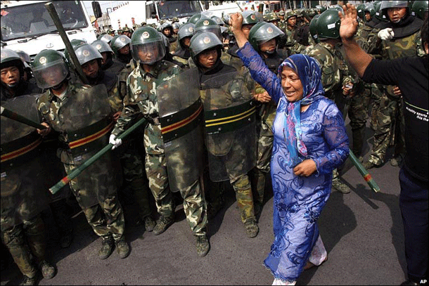 Çin'de dehşet fotoğrafları
