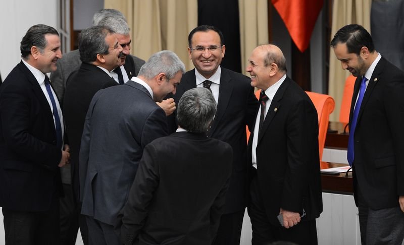 Meclis Genel Kurulu'nda yapılan oylamadan görüntüler