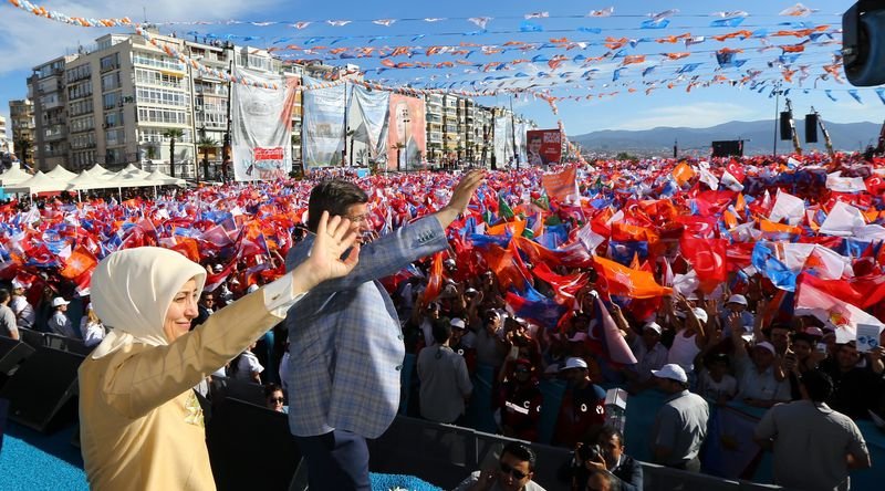 Başbakan Davutoğlu'nun İzmir mitingi