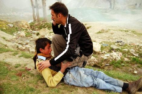 Polis dipçikle böyle dövmüştü