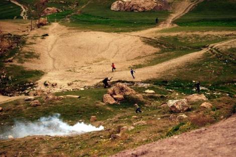 Polis dipçikle böyle dövmüştü
