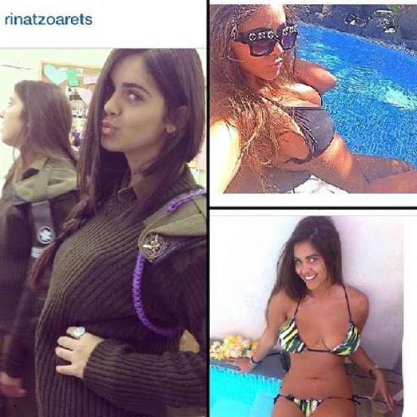 İsrailli kadın askerler